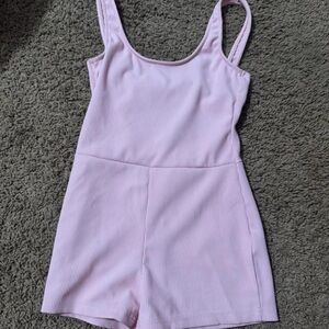 Edikted Light Pink Sleeveless Romper